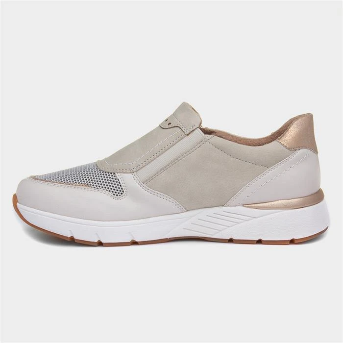 Relife Charlotte Womens Beige Casual Shoe - Image 2