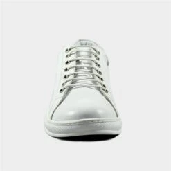 Lazy Dogz Forage Womens White Leather Casual Shoe