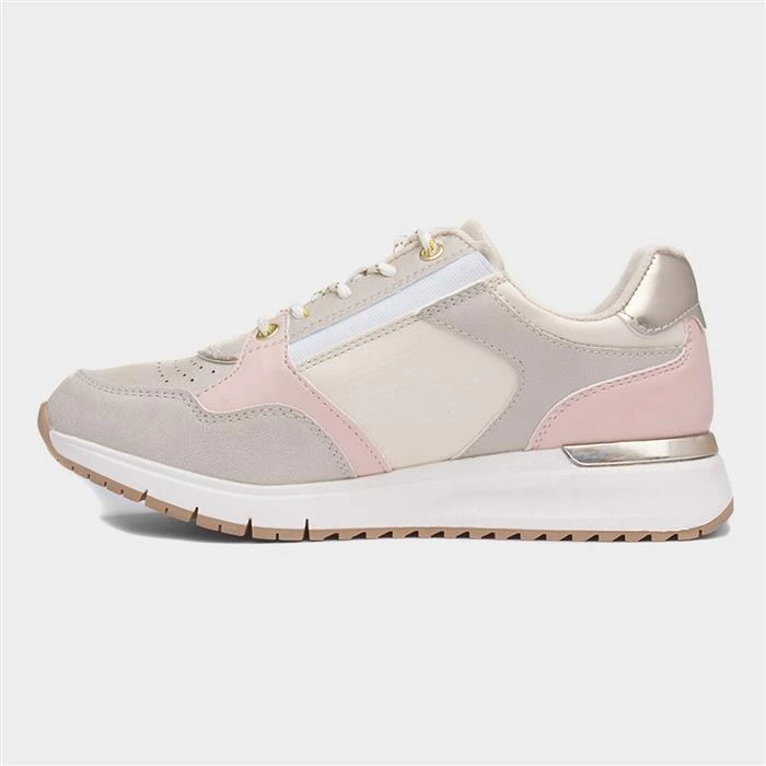 Lilley & Skinner Pitch Womens Off-White Trainer - Image 2
