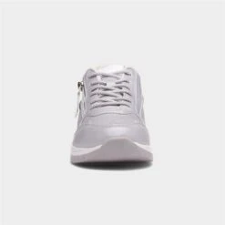 Lilley & Skinner Court Womens Silver Trainers