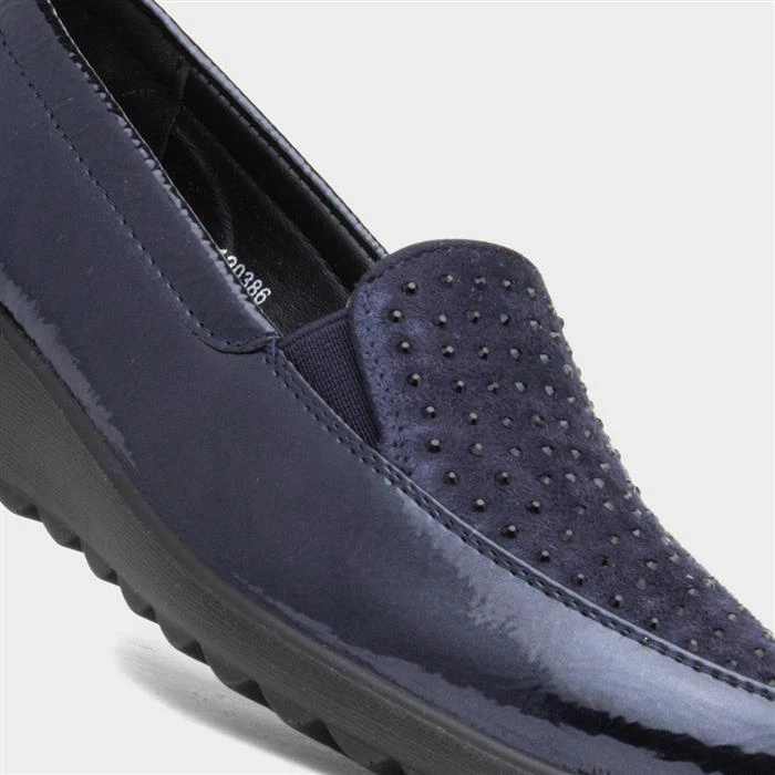 Cushion Walk Susan Womens Blue Casual Shoe - Image 4