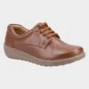 Fleet & Foster Cathy Womens Tan Leather Shoe