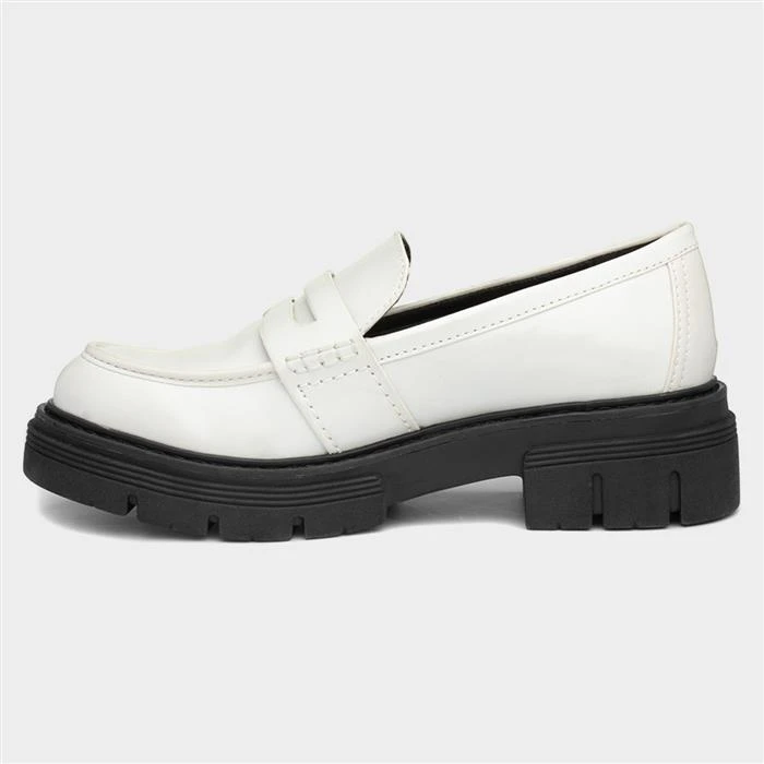 Marco Tozzi Womens Cream Blush Loafer - Image 2