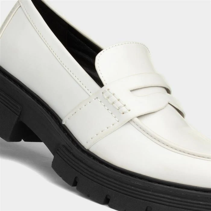 Marco Tozzi Womens Cream Blush Loafer - Image 4