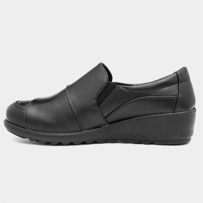 Cushion Walk Emily Womens Black Shoe - Image 2