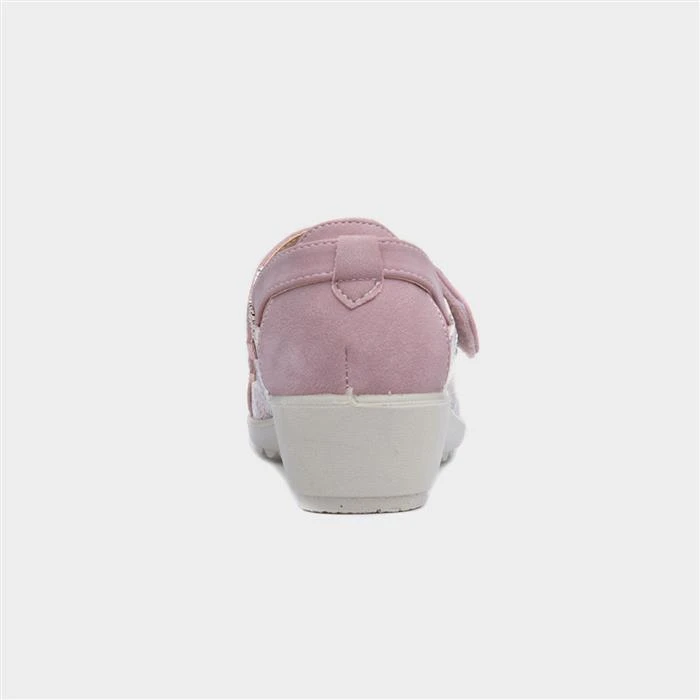 Cushion Walk Jane Womens Pink Shoe - Image 3