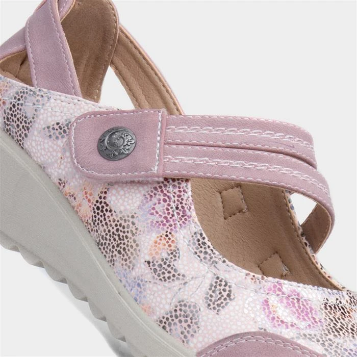 Cushion Walk Jane Womens Pink Shoe - Image 4
