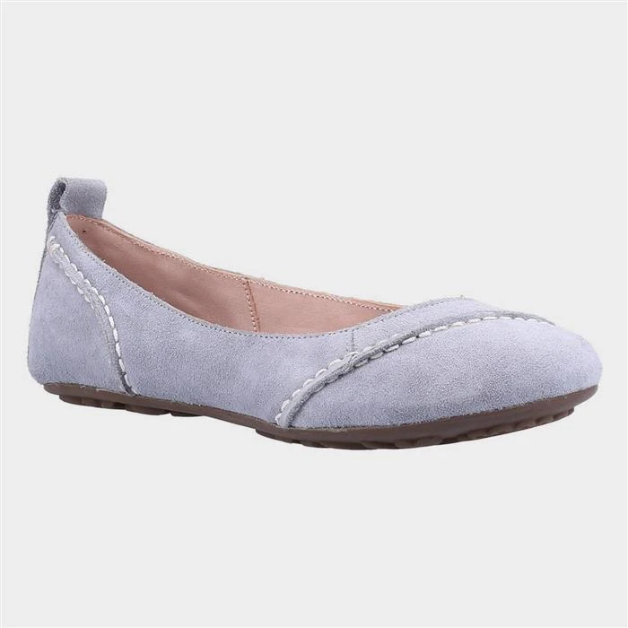 Hush Puppies Janessa Womens Lilac Ballerina