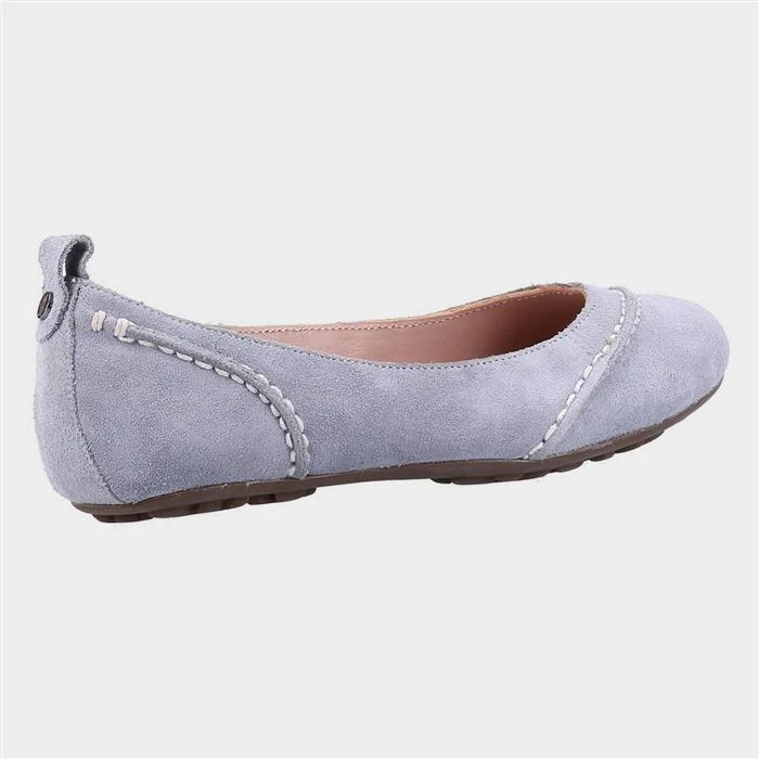 Hush Puppies Janessa Womens Lilac Ballerina - Image 2