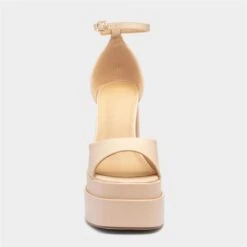 Truffle Angel Womens Nude Platform Heel