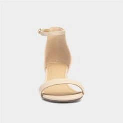 Truffle Halla1 Womens Nude Heeled Sandal