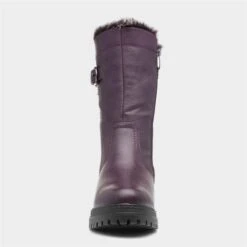 Heavenly Feet Kitson Womens Purple Boot