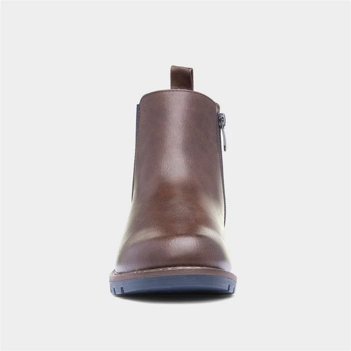 Heavenly Feet Dawlish Womens Brown Chelsea Boot