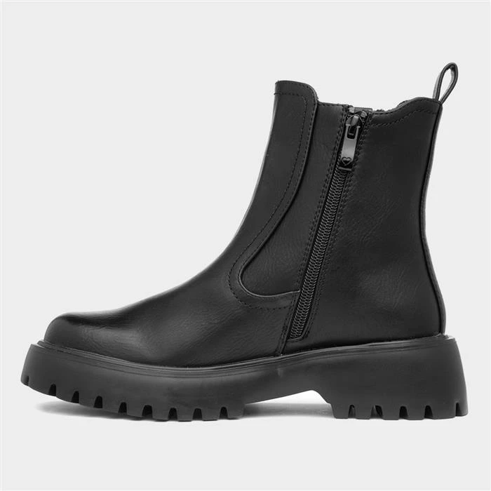 Heavenly Feet Alana Womens Black Chelsea Boot - Image 2
