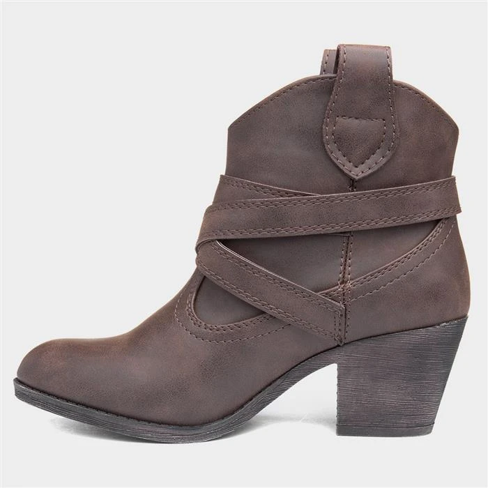 Rocket Dog Satire Graham Womens Brown Ankle Boot - Image 2