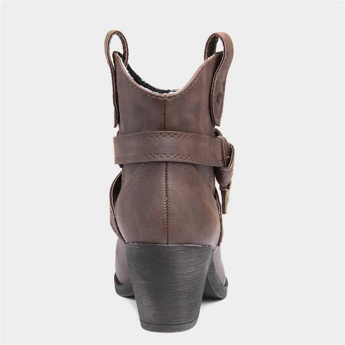 Rocket Dog Satire Graham Womens Brown Ankle Boot - Image 3