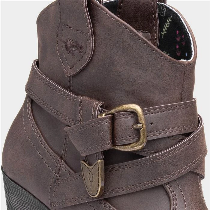 Rocket Dog Satire Graham Womens Brown Ankle Boot - Image 4