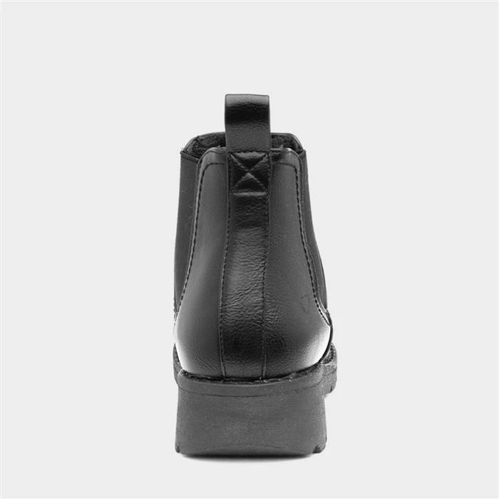 Heavenly Feet Croft Womens Black Chelsea Boot - Image 3