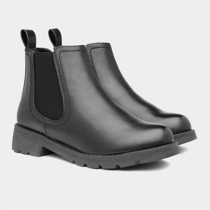 Heavenly Feet Croft Womens Black Chelsea Boot - Image 5