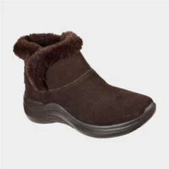 Skechers On The Go Midtown Womens Brown Boots
