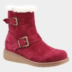 Hush Puppies Lexie Womens Red Boot