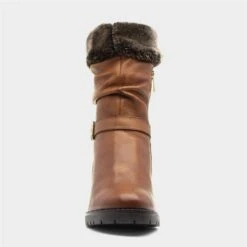 Lotus Sarah Womens Tan Mid-Calf Boots
