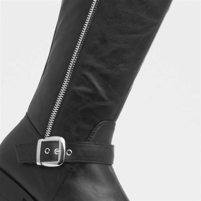 Lilley Womens Riding Boot In Black - Image 4