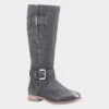 Hush Puppies Estelle Womens Black Knee High Boot