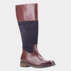 Hush Puppies Kitty Womens Brown Knee High Boot