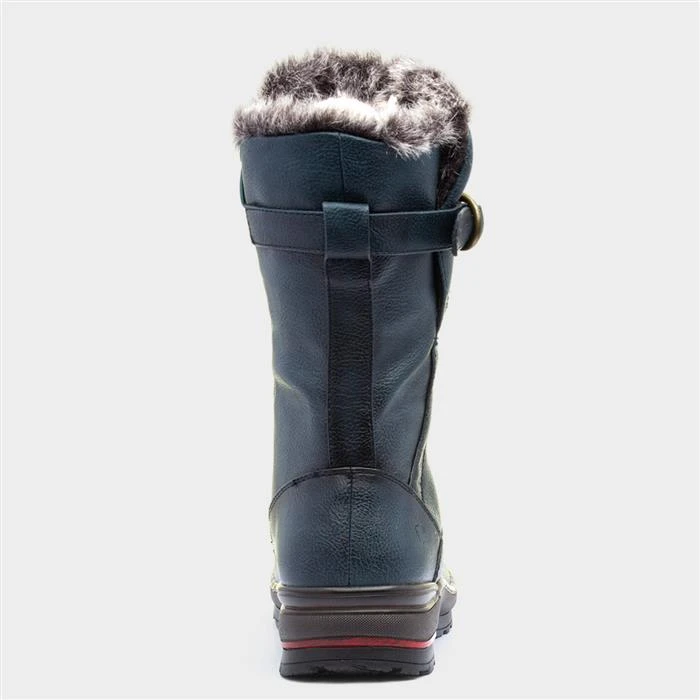 Heavenly Feet Bramble Womens Ocean Blue Boot - Image 3