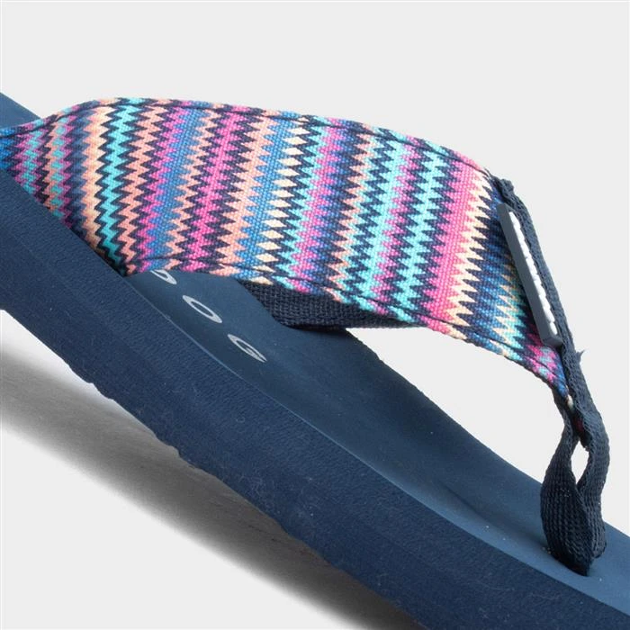 Rocket Dog Adios Stark Womens Striped Flip Flop - Image 4