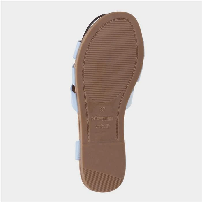 Divaz Antalya Womens Blue Strappy Sandal - Image 3