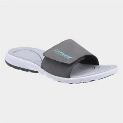 Cotswold Windrush Womens Grey Slider Sandal