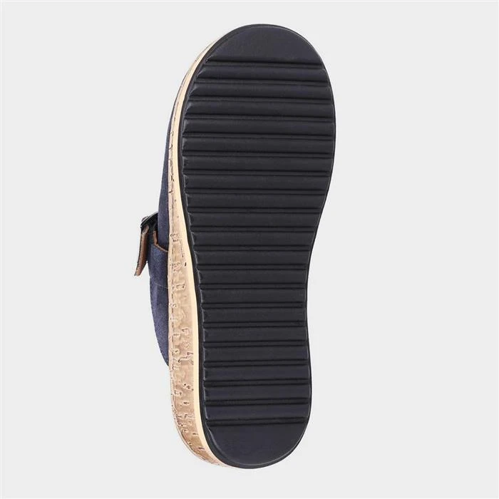 Hush Puppies Sorcha Womens Blue Mule Sandal - Image 3