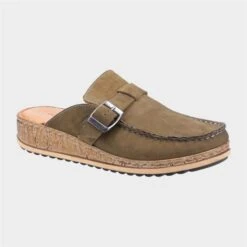 Hush Puppies Sorcha Womens Green Mule Sandal