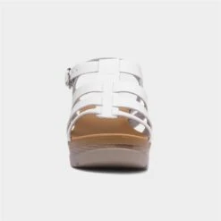 Lilley & Skinner Jakarta Womens Wedge White Sandal