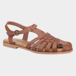 Divaz Gracie Womens Brown Sandal