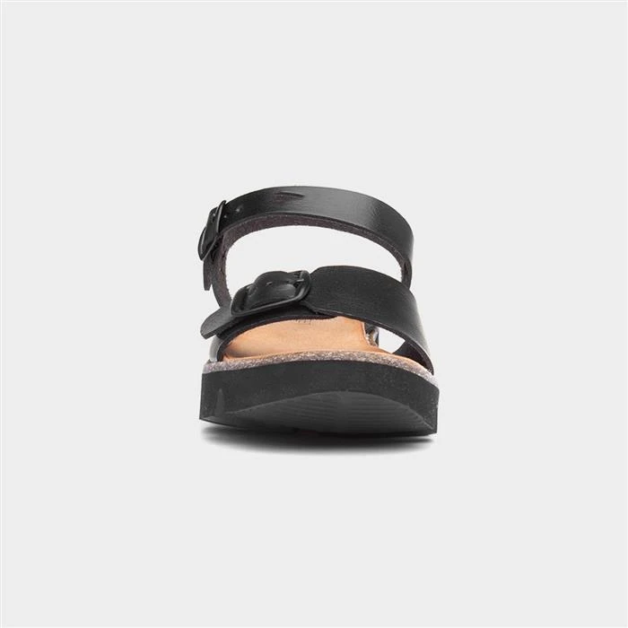 Heavenly Feet Trudy Womens Black Sandal