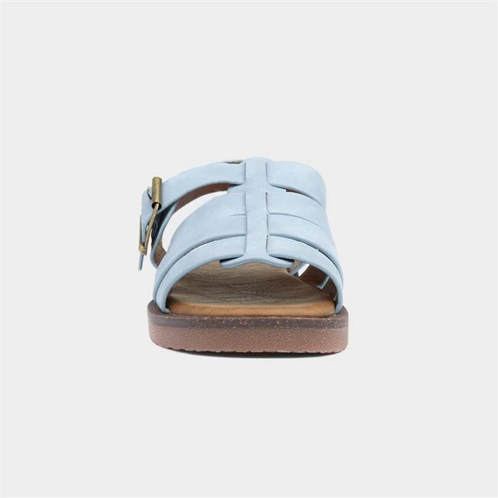 Heavenly Feet Reef Womens Denim Blue Sandal