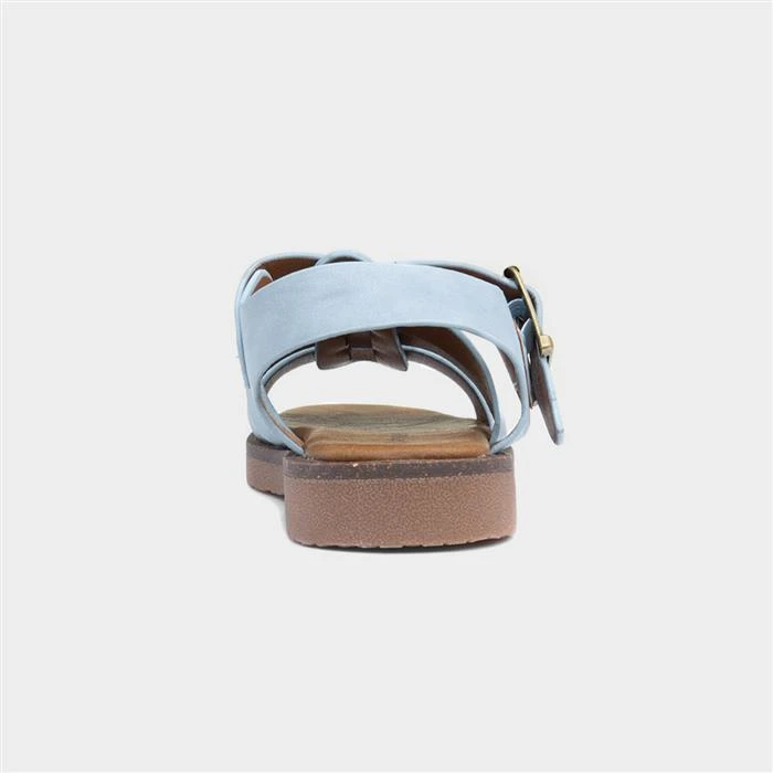 Heavenly Feet Reef Womens Denim Blue Sandal - Image 3