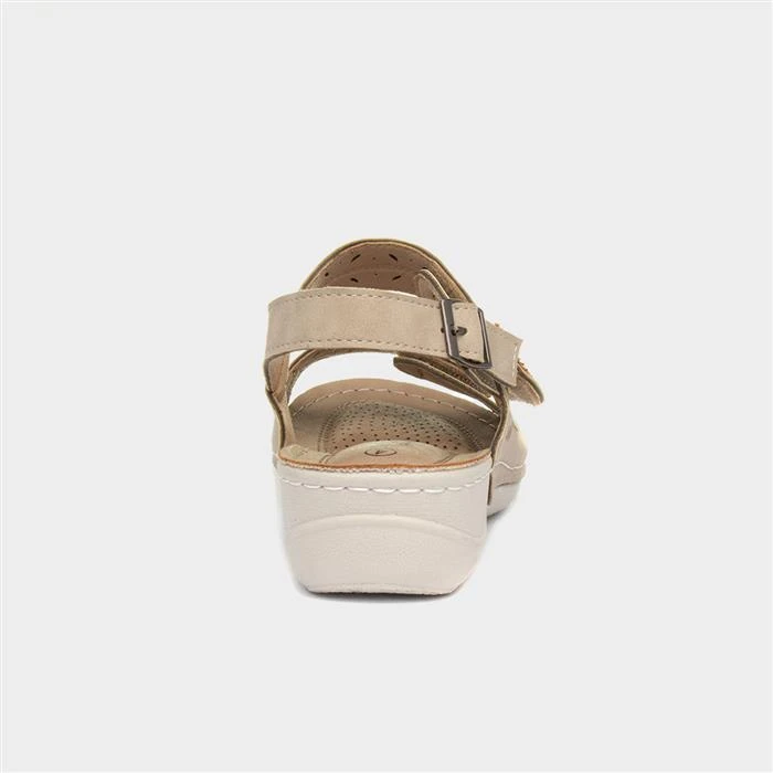 Cushion Walk Meryl Womens Beige Sandal - Image 3