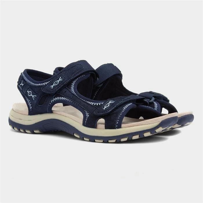 Free Spirit Frisco Womens Navy Sandal - Image 5