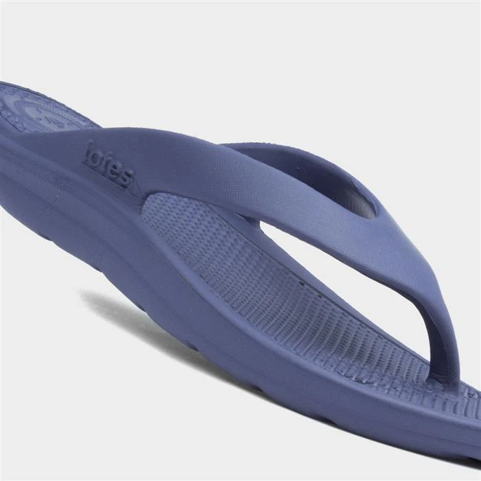 Totes Everywear Ara Womens Navy Sandal - Image 4