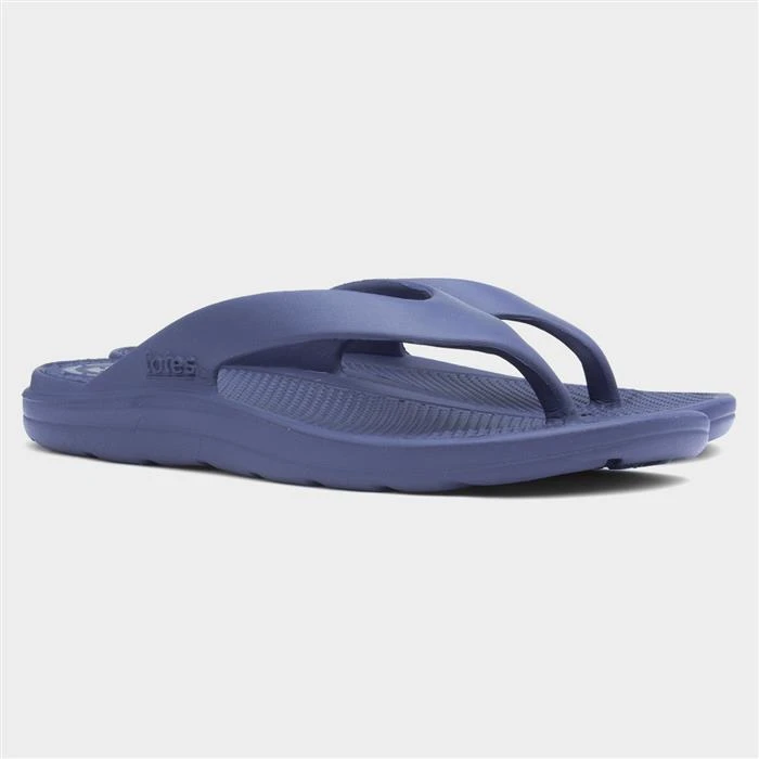 Totes Everywear Ara Womens Navy Sandal - Image 5