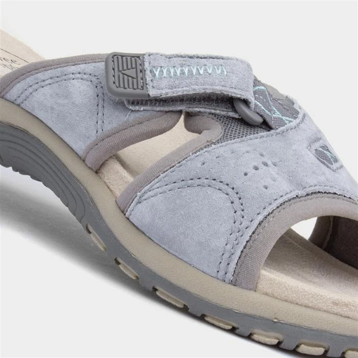 Free Spirit Wickford Womens Grey Mule Sandal - Image 4