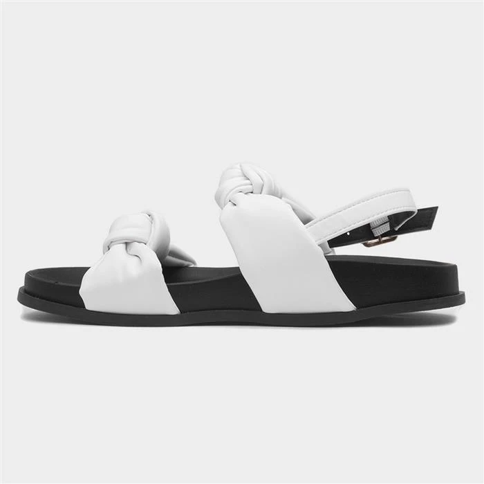Dunlop Billie Womens White Sandal - Image 2