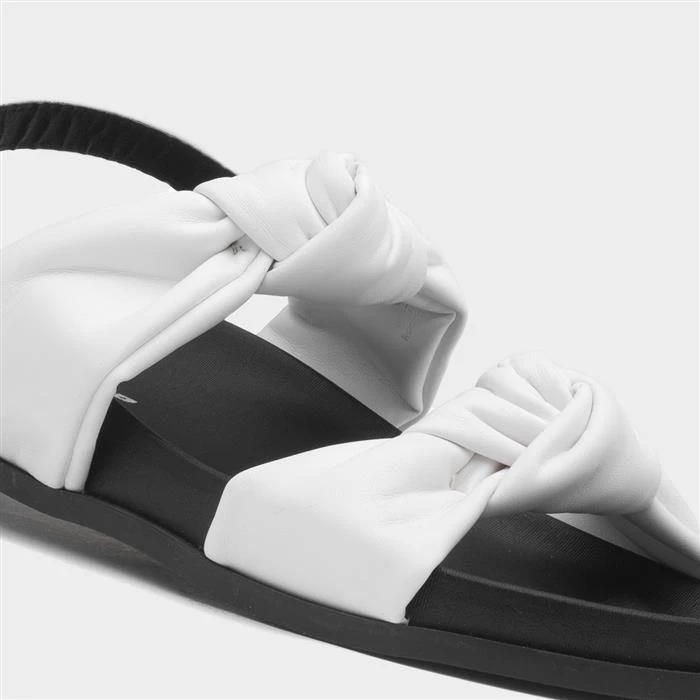 Dunlop Billie Womens White Sandal - Image 4