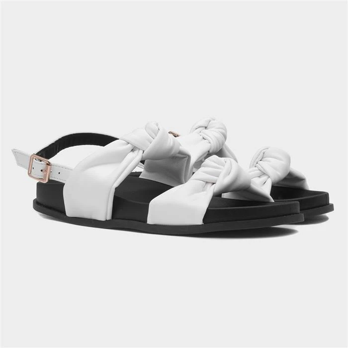 Dunlop Billie Womens White Sandal - Image 5