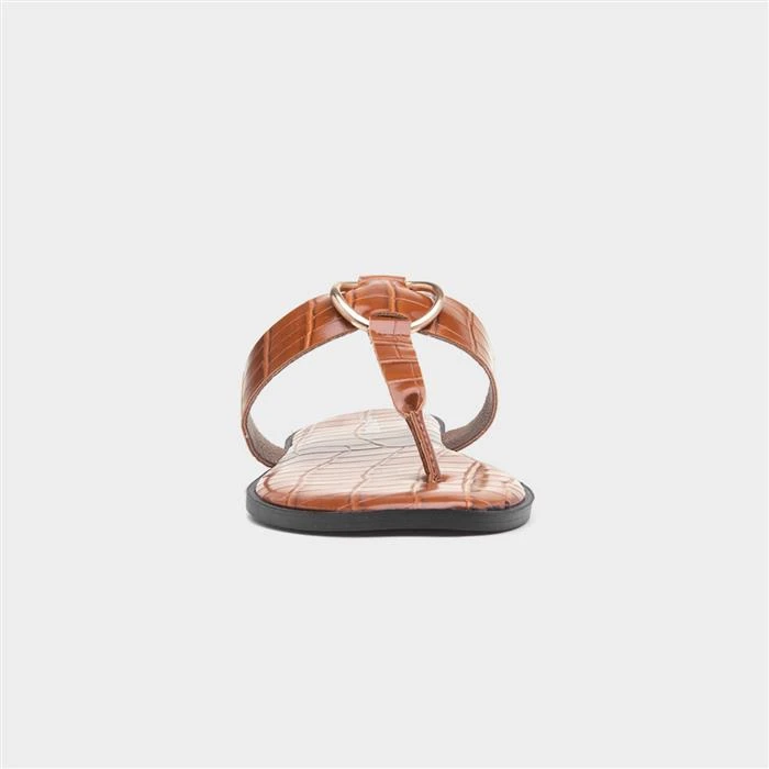 Dunlop Kendall Womens Tan Toe Post Sandal