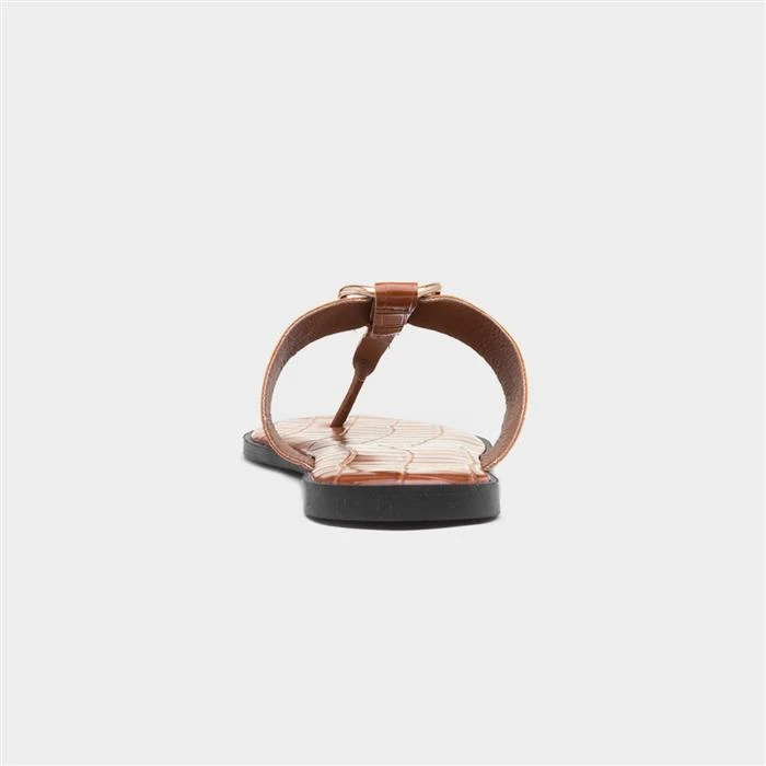 Dunlop Kendall Womens Tan Toe Post Sandal - Image 3